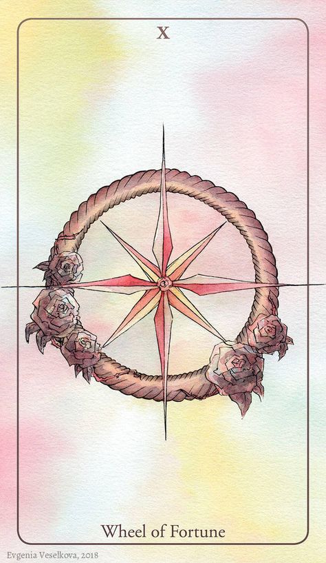 RW Tarot: X Wheel of Fortune by sternred Wheel Of Fortune Tarot Card Wallpaper, Weel Fortune Tarot, Wheel Of Fortune Tarot Card Art, The Wheel Tarot Tattoo, Wheel Of Fortune Tarot Tattoo, Wheel Of Fortune Tattoo, The Wheel Of Fortune Tarot, Wheel Of Fortune Tarot, Light Purple Wallpaper