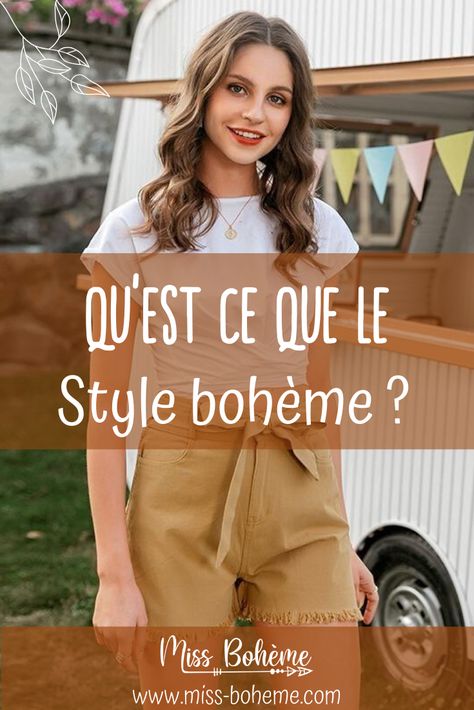 Toujours aussi tendance, le style bohème possède toujours son côté féminin, romantique et décontracté. Pour rester naturelle et sensuelle, nous avons pour vous les meilleurs conseils pour adopter un look totalement bohème afin de mettre en valeur votre personnalité unique. #missboheme #styleboheme #lookboho #feminin #romantique #cultureboheme #tendanceboheme #chic #vintage #hippie Mode Hippie Boheme, Bohaime Style, Boheme Chic Outfit, Outfit Boheme, Vetement Hippie Chic, Outfit Soiree, Boheme Style, Outfit Capsule, Causal Chic