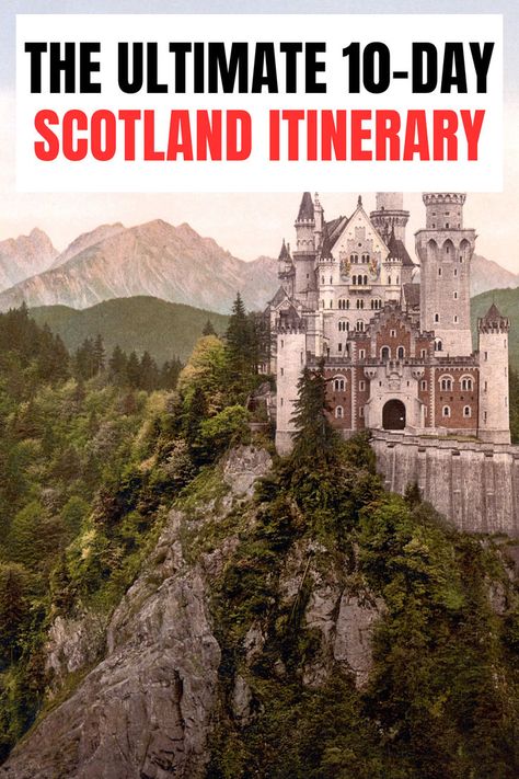 10 Days Scotland Itinerary —Best Places to Explore In Scotland Scotland And Ireland Itinerary, 6 Days In Scotland, England Scotland Wales Itinerary, Uk Itinerary 2 Weeks, 1 Week Scotland Itinerary, Scotland Itinerary 7 Days, Gardenstown Scotland, Honeymoon Scotland, Scotland In August