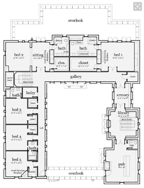 Scottish Manor House - 2nd floor Minecraft Blueprint, Castle House Plans, Castle Plans, Small Castles, Castle Home, European House Plans, House Plans One Story, Barndominium Floor Plans, Casas Coloniales