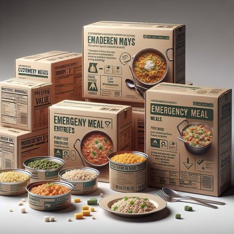 🌟 Ready Hour Emergency Meal Entrées: A Lifesaver in Times of Need! 🚨 🔍 Our latest review dives into the standout features of Ready Hour Emergency Meal Entrées, perfect for long-term storage with an impressive 25-year shelf life! From tasty variety and easy preparation to durable flood-safe packaging, these meals are ideal for both emergency preparedness and daily use. 🥘 Customers rave about the convenience and value, though some have noted minor issues with packaging. 🛒 Don't miss out on en... Ready Meal Packaging, Meal Options, Meal Kits, Long Term Storage, Survival Food, Meal Kit, Ready Meal, Like And Share, Emergency Preparedness