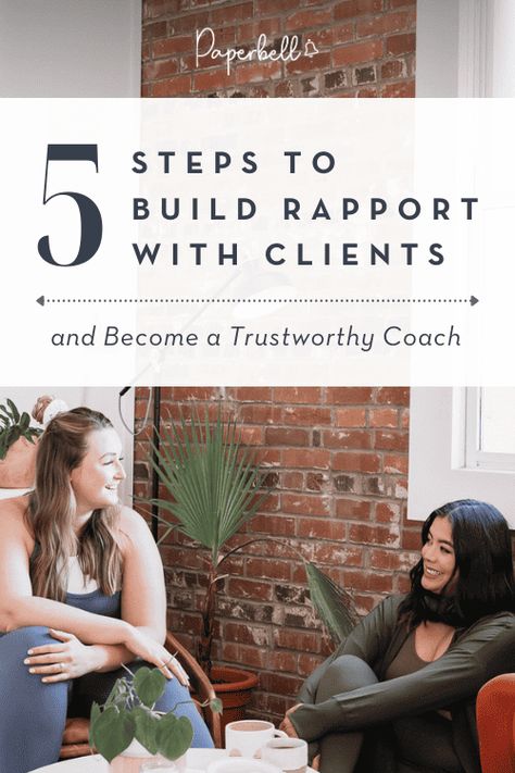 Build Rapport With Clients, How To Build Rapport, Building Rapport With Clients, Rapport Building, Building Rapport, Life Coaching Business, Life Coaching Tools, Coaching Tools, Active Listening