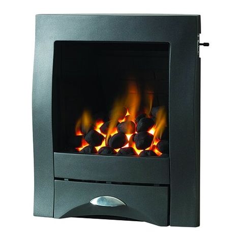 Quinton Natural Gas Inset Fire Belfry Heating Finish: Black Living Flame Gas Fire, Wall Gas Fires, Inset Fireplace, Wall Mounted Electric Fires, Propane Fireplace, Gas Fireplace Insert, Ethanol Fireplace, Electric Fireplace Insert, Fireplace Insert