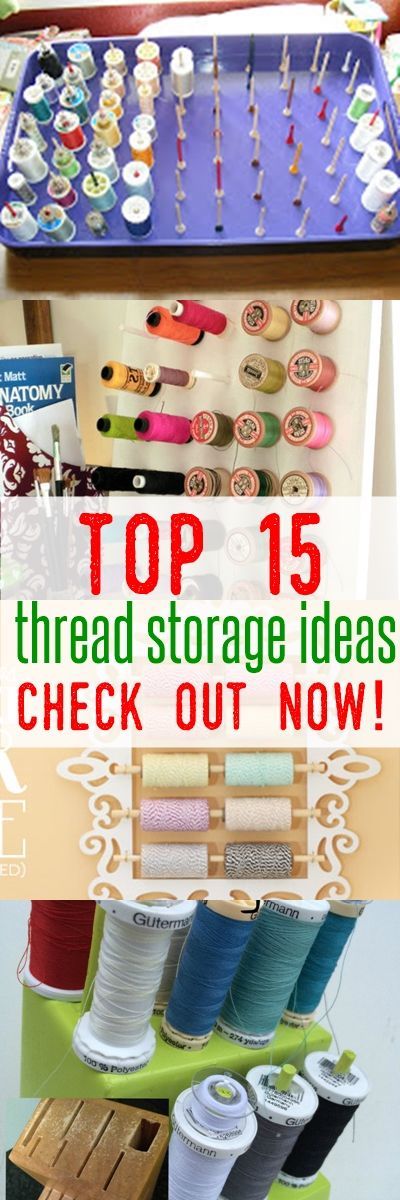 thread spool storage | thread organization ideas | thread storage | sewing room | craft storage Thread Storage Ideas, Sewing Room Storage, Thread Organization, Thread Storage, Sewing Room Decor, Sewing Storage, Sewing Room Organization, Craft Room Storage, Thread Spools