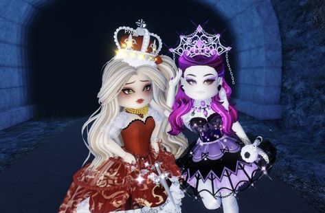 Royale High Daring Diva, Ever After High Royale High, Royale High Pageant Outfits, Apple And Raven, Raven Ever After High, Royal High Cosplay, Rh Avatar, Rh Cosplay, Royale High Cosplay