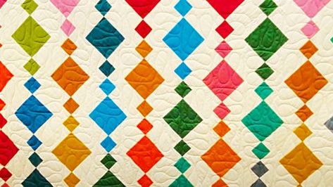 Donna Jordan’s Beads Quilt With Free Pattern | DIY Joy Projects and Crafts Ideas Jewel Quilt Pattern, Donna Jordan Quilt Patterns, Jordon Fabrics Free Patterns, Beads Quilt Pattern, Bead Quilt Pattern, Beads Quilt Pattern Free, Donna Jordan Quilts, Free Quilt Patterns Printables Missouri Star Quilt, Donna Jordan Free Quilt Patterns