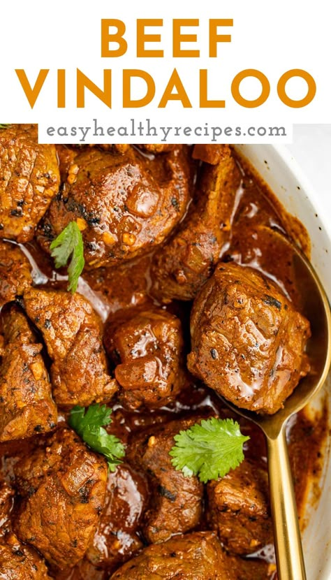 Beef Vindaloo Recipe, Beef Vindaloo, Vindaloo Recipe, Rogan Josh, Healthy Beef Recipes, Vindaloo, Healthy Beef, Beef Recipes Easy, Beef Dinner