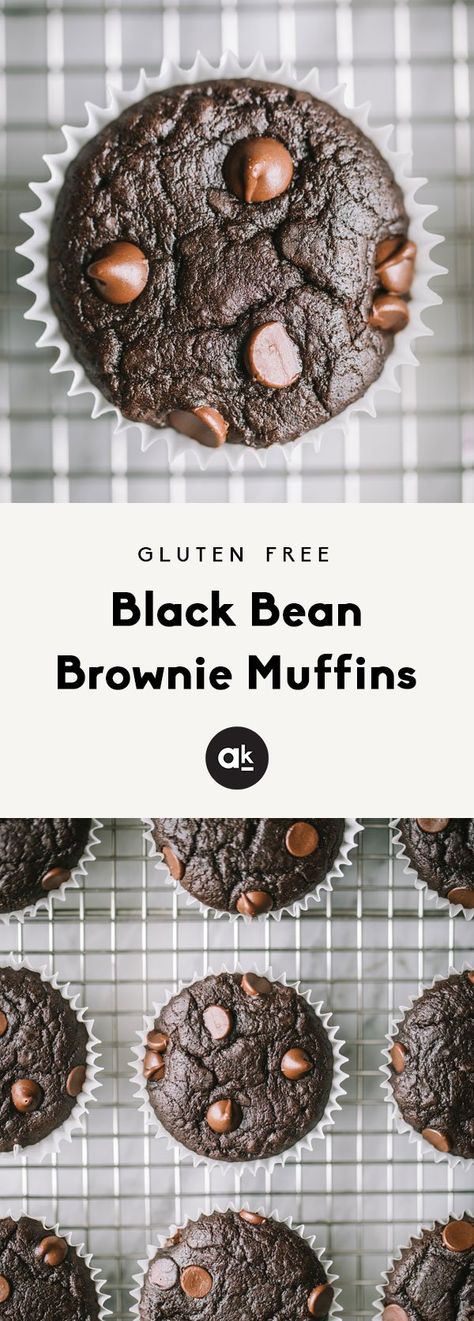 Black Bean Muffins, Bean Muffins, Snack Muffins, Paleo Banana Muffins, Chocolate Pumpkin Muffins, Muffins Blueberry, Breakfast Baking, Ww Breakfast, Clean Desserts