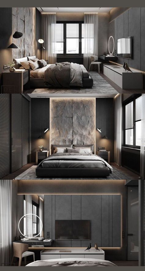 Bedroom Interior Design Luxury, Modern Luxury Bedroom, Luxury Bedroom Master, Bedroom Bed Design, Bedroom Furniture Design, Room Design Bedroom, Bedroom Layouts, Decor Home Living Room, Room Inspiration Bedroom