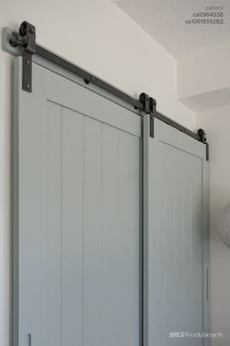 Double Barn Doors Sliding, Yard Door, Halloween Doors, Halloween Classroom Door, Barn Door Pantry, Bypass Barn Door Hardware, Double Sliding Barn Doors, Bypass Barn Door, Barn Door Closet