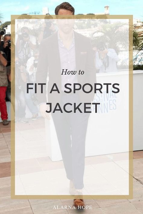 How to fit a sports jacket - title card Sports Jacket Outfit Men, Sports Coat And Jeans, Sports Jacket Outfit, Casual Drawing, Fashion Smart Casual, Guide Illustration, Smart Casual Jackets, Sport Jacket Men, Smart Casual Menswear