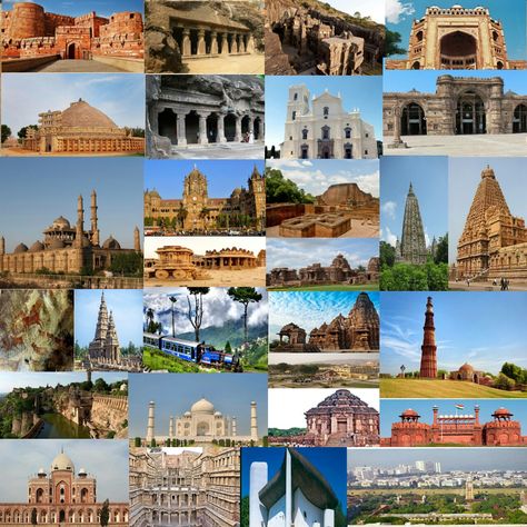 Cultural World Heritage Sites in India by UNESCO Heritage Site, World Heritage Sites, World Heritage, India, Quick Saves