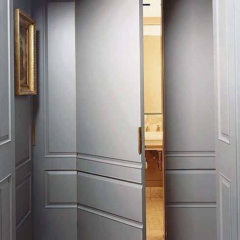 Top 50 Best Hidden Door Ideas - Secret Room Entrance Designs Dold Dörr, Jib Doors, Jib Door, Hidden Doors In Walls, Small Shower Room, Oval Glass Front Door, Taman Air, Secret Doors, Hidden Doors