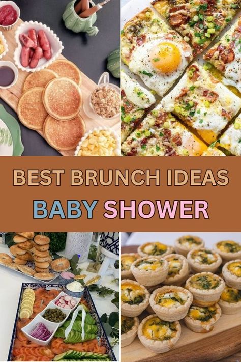 Best Brunch Food Ideas for a Morning Baby Shower – Baby Shower Ideas 4U Baby Shower Pastries, Baby Shower Brunch Menu Ideas, Brunch Baby Shower Theme, Baby Brunch Shower Ideas, Brunch Baby Shower Food, Brunch Baby Shower Ideas, Baby Shower Brunch Food Ideas, Baby Shower Brunch Ideas, Baby Shower Recipes