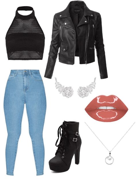 Lucifer Maze Outfit, Maze Outfits Lucifer, Mazikeen Lucifer Outfits, Lucifer Clothes, Lucifer Necklace, Tv Entertainment, Alternative Outfits, Girls Fashion Clothes, Girl Fashion