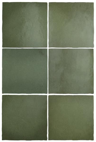 Baked Tiles Lava Collection Vintage Tegel, Current Interior Design Trends, Green Tiles, Wall Opening, Tile Trends, Grout Color, Kitchen Floor Tile, Tile Stores, Green Tile