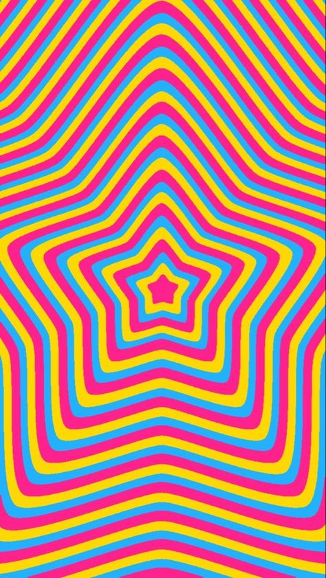 Trippy Stars Wallpaper, Pride Wallpapers Pansexual, Simple Star Wallpaper, Pan Aesthetic Wallpaper, Hidden Pan Wallpaper, Pan Wallpaper Pride, Pansexual Background, Wallpaper Pansexual, Pan Background