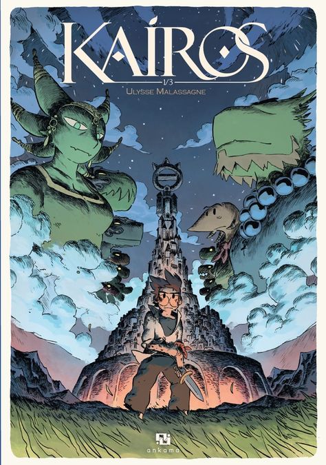 Animated Trailer for French Comic ‘Kairos’ is Teeming With Adventure Ulysse Malassagne, Graphic Novel Cover, Skottie Young, Indie Comic, Graphic Novel Art, Online Comics, Book Cover Illustration, Comic Book Pages, Art Et Illustration