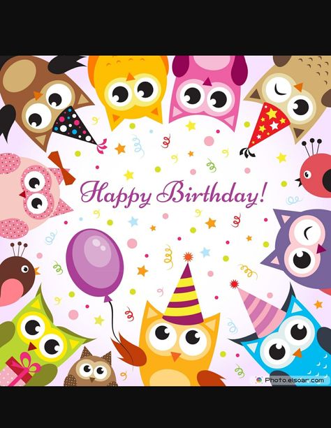 Happy Birthday Owl, Happy Birthday Baby, Happy Birthday Pictures, Birthday Blessings, Happy 2nd Birthday, Happy Birthday Messages, Birthday Love, Happy Birthday Quotes, Birthday Pictures