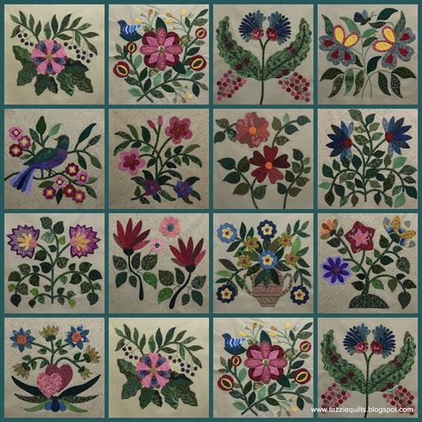 Caswell Quilt, Baltimore Quilts, Quilted Christmas Gifts, Album Quilt, Baltimore Album Quilt, Applique Quilt Patterns, Flower Quilts, Sampler Quilts, Applique Quilt