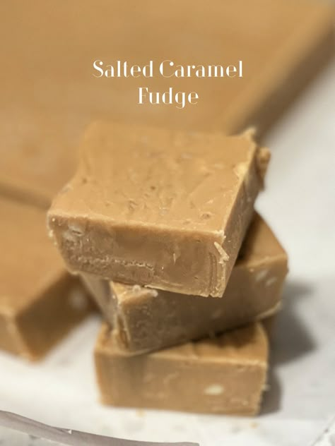 Salted Caramel Fudge Peppermint Fudge Easy, Fudge Icing, Peppermint Fudge, Fudge Flavors, Decorate Cake, Salted Pretzel, Salted Caramel Fudge, Caramel Fudge, Oh Fudge