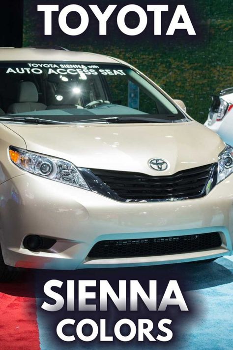 What Colors Does The Toyota Sienna Come In? - Vehicle HQ #VEHQ.com #VEHQ #SUV #automotive Jeep Pickup Truck, Toyota Van, Pickup Camper, Truck Storage, Jeep Pickup, Used Toyota, Toyota Sienna, Minivan, Utility Vehicles