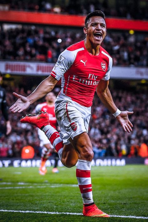 Alexis Sanchez Sanchez Arsenal, Alexis Sanchez Arsenal, Alexis Sanchez, Arsenal Players, Good Soccer Players, 2014 Summer, Arsenal Football Club, Premier League Football, Arsenal Football