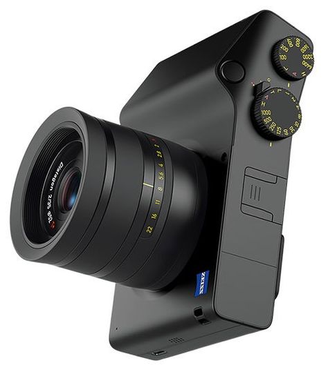 ZX1: Zeiss' First Full-Frame Camera Has Lightroom Built In | PetaPixel Dslr Quotes, Teknologi Futuristik, Instax Mini 9, Teknologi Gadget, 3d Camera, Dslr Photography Tips, Best Digital Camera, Full Frame Camera, Nikon Dslr