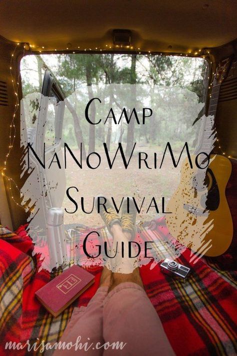 Camp Nanowrimo, National Novel Writing Month, Writing Retreat, Writing Games, Survival Supplies, Writing Goals, Writing Lessons, About Money, Writing Ideas