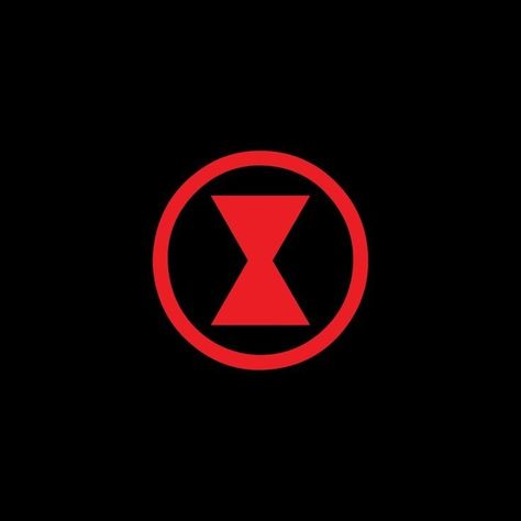 Natasha Romanoff Widget, Natasha Romanoff Aesthetic Icon, Black Widow Logo Wallpaper, Natasha Romanoff Tattoo Ideas, Black Widow Widget, Natasha Romanoff Drawing, Natasha Romanoff Tattoo, Black Widow Painting, Marvel Symbols