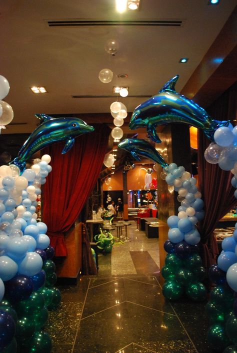 Under The Sea Quinceanera Theme, Sea Party Ideas, Prom Themes, Dance Themes, Sea Wedding, Prom Decor, Quinceanera Themes, Prom Theme, Sea Decor