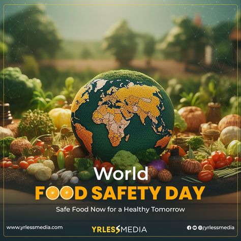 On World Food Safety Day, let's prioritize safe and nutritious food for everybody, creating a better and Happy world. #yrlessmedia #FSSAI #WorldFoodSafetyDay #nutritiousfood #food #happy #world World Food Safety Day, Food Safety Day, Nutritious Food, World Food, Food Safety, Nutritious Meals, Let It Be, Media, On Instagram