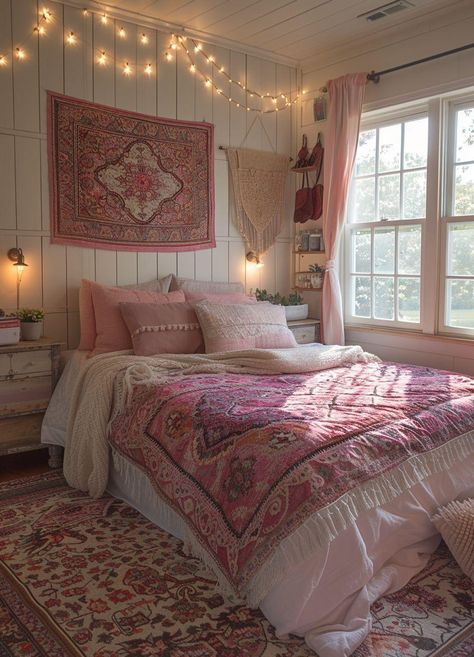 Pink Cosy Aesthetic, Small Relaxing Room Ideas, Odyssey Art, Dorm Room Decor Ideas, Apartment Decor Ideas, Dream Bedrooms, Dorm Decoration, Girly Apartments, Girly Apartment Decor