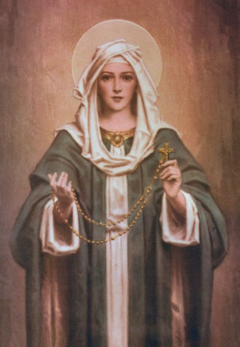 Our Lady's 15 Promises to Those Who Pray Her Rosary | The Catholic Company Rosary Images, Catholic Company, Mama Mary, Praying The Rosary, Christ The King, Holy Rosary, Blessed Mother Mary, Jesus Resurrection, Holy Mary