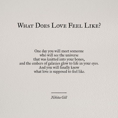 27 Poems By Nikita Gill That Capture The Whirlwind Of Emotions That Love Is New Love Poems, True Love Poems, Deep Love Poems, Meaningful Poems, Love Poems For Him, Nikita Gill, True Love Quotes, Poem Quotes, A Poem