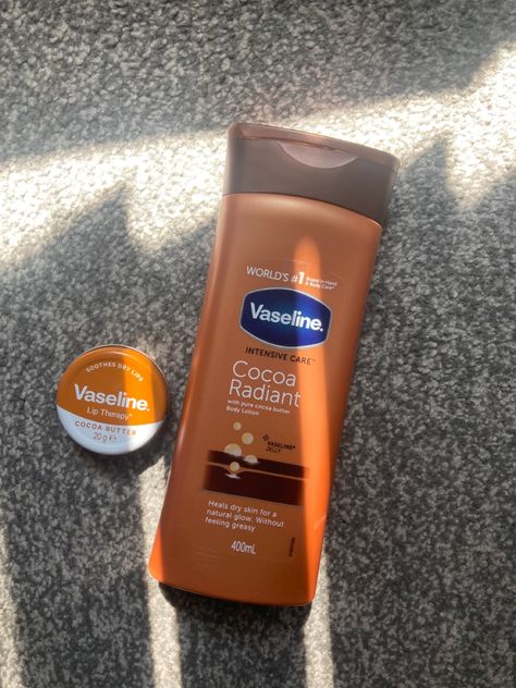 #vaseline #cocoa #cocoabutter African Bodycare, Vaseline Cocoa, Vaseline Cocoa Butter, Indian Skincare, Cocoa Butter Body Lotion, Vaseline Lotion, Cocoa Butter Lotion, Pure Cocoa Butter, Recommended Skin Care Products