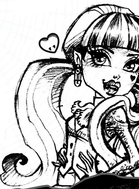 Draculaura Monster High, Arte Monster High, Monster High Pictures, Moster High, Catty Noir, Cartoon Eyes, Monster High Art, Monster High Characters, Retro Horror