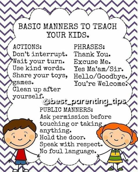 Basic Manners, Uppfostra Barn, Life Skills Kids, Manners For Kids, Positive Parenting Solutions, Parenting Knowledge, Parenting Help, Mindful Parenting, Conscious Parenting