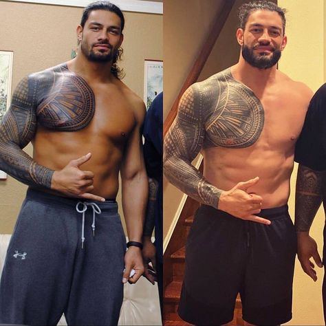 Polynesian Tattoo Sleeve, Roman Reigns Tattoo, Wwe Men, Roman Reigns Dean Ambrose, Roman Reigns Family, Roman Reigns Smile, Polynesian Men, Roman Reigns Shirtless, Roman Reigns Wwe Champion