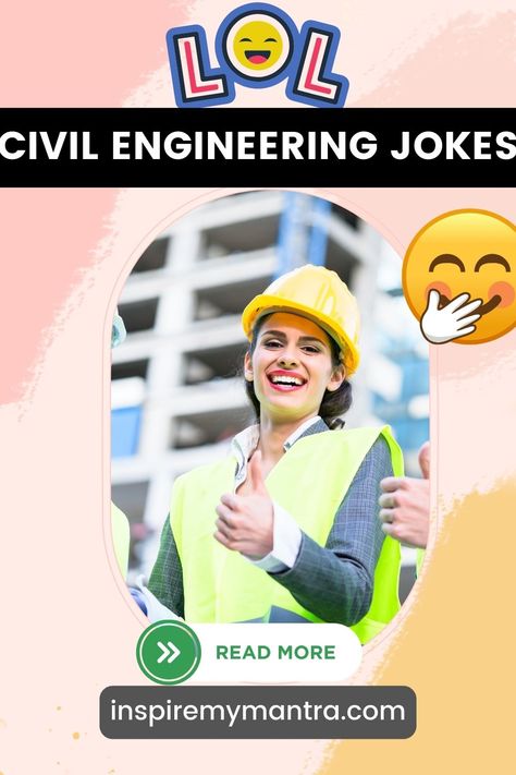 Civil Engineering Jokes - Laugh Your Way Through Construction Civil Engineer Funny Quotes, Civil Engineering Jokes, Civil Engineering Humor, Engineer Jokes, Engineering Jokes, Gym Jokes, Engineering Memes, Building Bridges, Engineering Humor