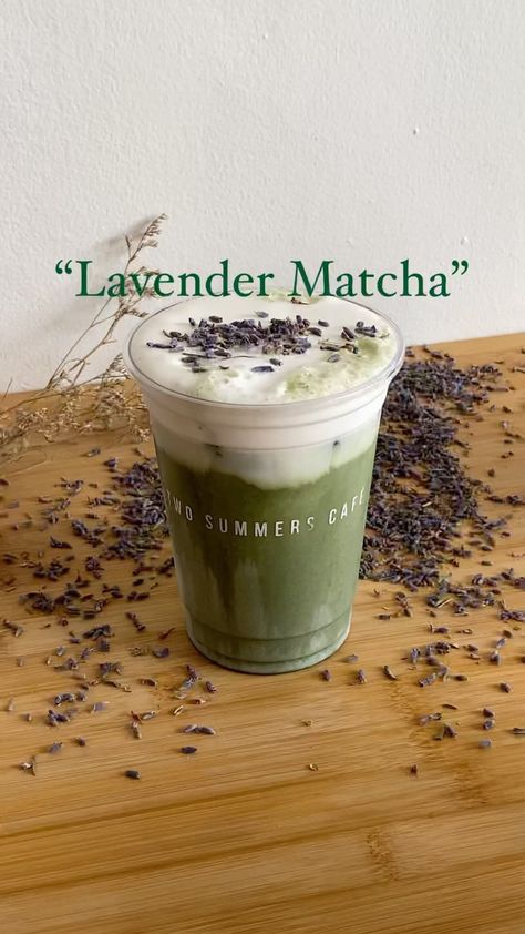 Lavender Matcha, Matcha Shop, Mobile Cafe, Matcha Latte, Meal Ideas, Dream Life, Matcha, Coffee Shop, Lavender