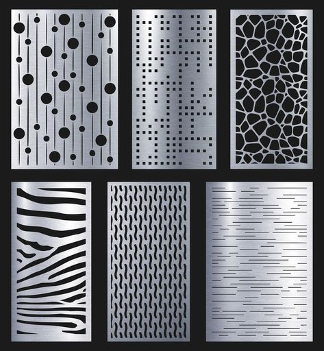 Explore innovative metal CNC designs that elevate your home decor. From laser cut panels to decorative metal sheets, these features add a contemporary touch to any space. Laser Cut Panels Exterior, Metal Cnc Design, Cnc Panel, Decorative Metal Sheets, Metal Sheet Design, Laser Cut Lamps, Cnc Pattern, Laser Cut Aluminum, House Upgrades