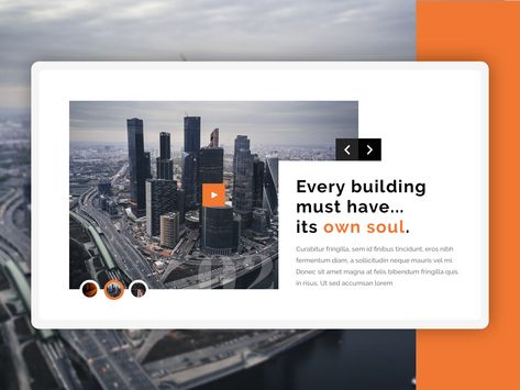 Video Slider Design by Ridhu Pradeep on Dribbble Website Slider Design Ideas, Slider Website Design, Video Layout Design, Slider Ui Design, Website Slider Design, Video Website Design, Slider Ui, Slider Web, Slideshow Design