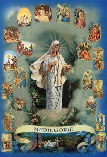 Medjugorje | por ehem. Diether Petter Marian Apparition, مريم العذراء, Santi Cattolici, Jesus Mother, Virgin Mary Art, Mother Mary Images, Blessed Mary, Catholic Pictures, Jesus And Mary Pictures