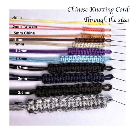 tanglesnknots.com Cord Bracelet Diy, Chinese Knotting Cord, Chinese Knotting, Diy Bracelets With String, Braided Bracelet Diy, Bracelets Handmade Diy, Bracelet Craft Diy, Diy Friendship Bracelets Patterns, Thread Bracelets