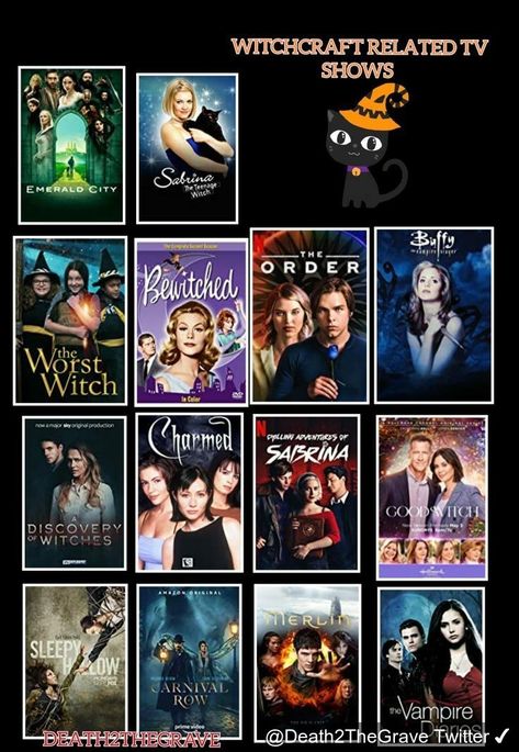 Witchy Movies To Watch, Good Witch Show, Witchy Movies List, Gothic Movies List, Best Films Of All Time, Goth Movies List, Whimsigoth Movies, Goth Movies, Witchy Movies