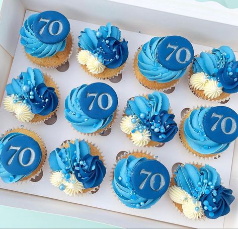 70th Cupcakes, Numbers Cake, Graduation Cakes, Cupcakes Decoration, Sweet Treat, Cake Pops, Sweet Treats, Cars, Cake