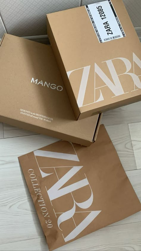 Packages Aesthetic, Zara Gift Card, Zara Gifts, Zara Aesthetic, Zara Cargo Pants, Business Ideas For Women Startups, Unboxing Packaging, Mcdonalds Gift Card, Zara Store