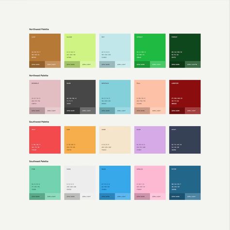 Focus Lab® | Locally Color Palette Design Colour Schemes, Paper Color Palette, Preppy Color Palette, Ui Color Palette, Window Signage, Ui Color, Cv Examples, Brand Architecture, Purple Color Palettes