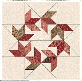 Cloud of Quilt Patterns: Free Pattern for Flying Swallows & the Winner Barn Quilt Designs, Quilt Block Patterns Free, Quilt Square Patterns, Barn Quilt Patterns, Star Quilt Blocks, Patchwork Quilt Patterns, Quilt Block Tutorial, Star Quilt Patterns, Barn Quilt